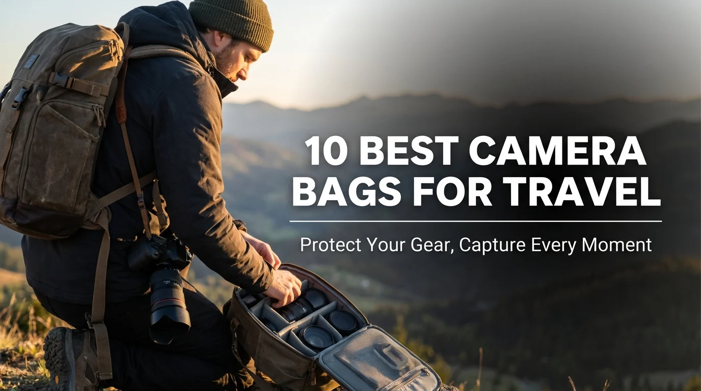 10 Best Camera Bags for Travel: Protect Your Gear, Capture Every Moment
