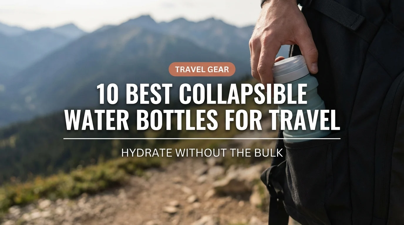 10 Best Collapsible Water Bottles for Travel: Hydrate Without the Bulk