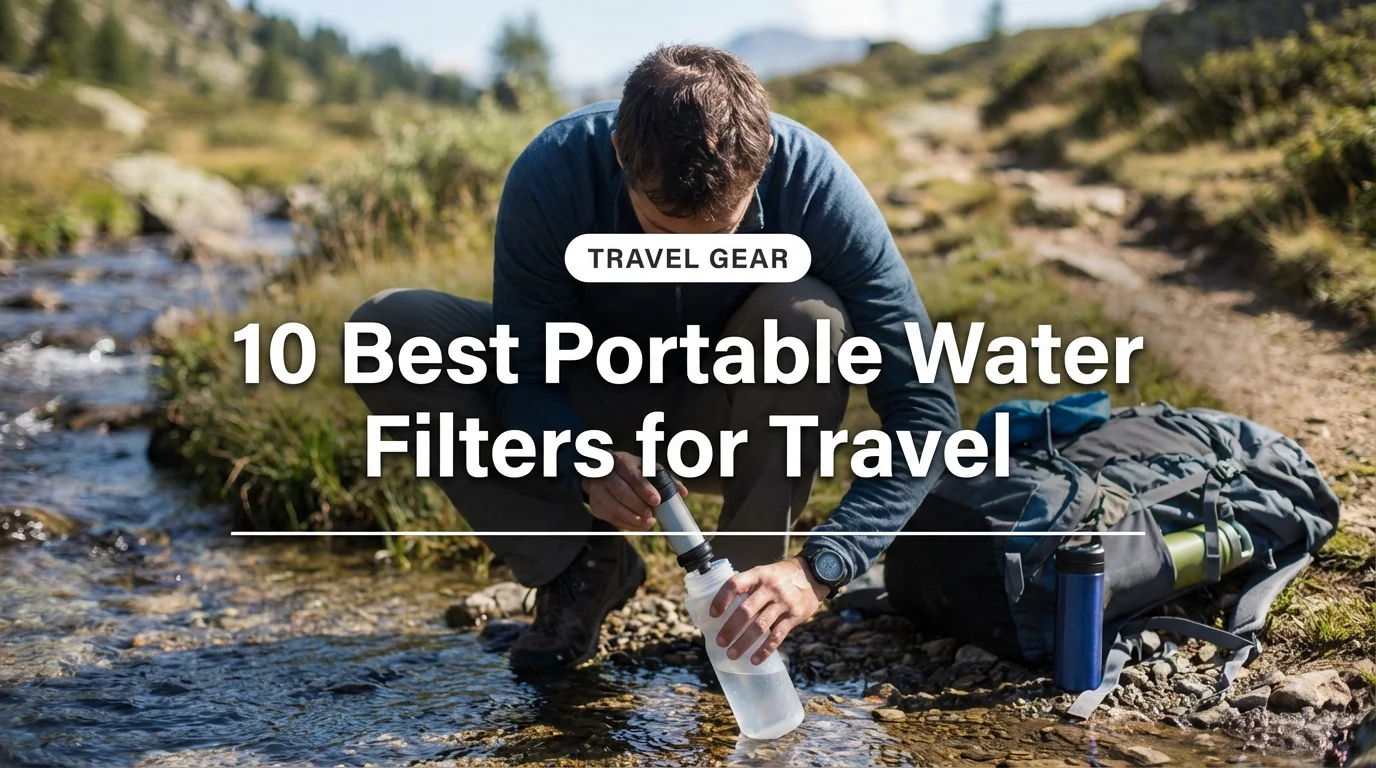 10 Best Portable Water Filters for Travel