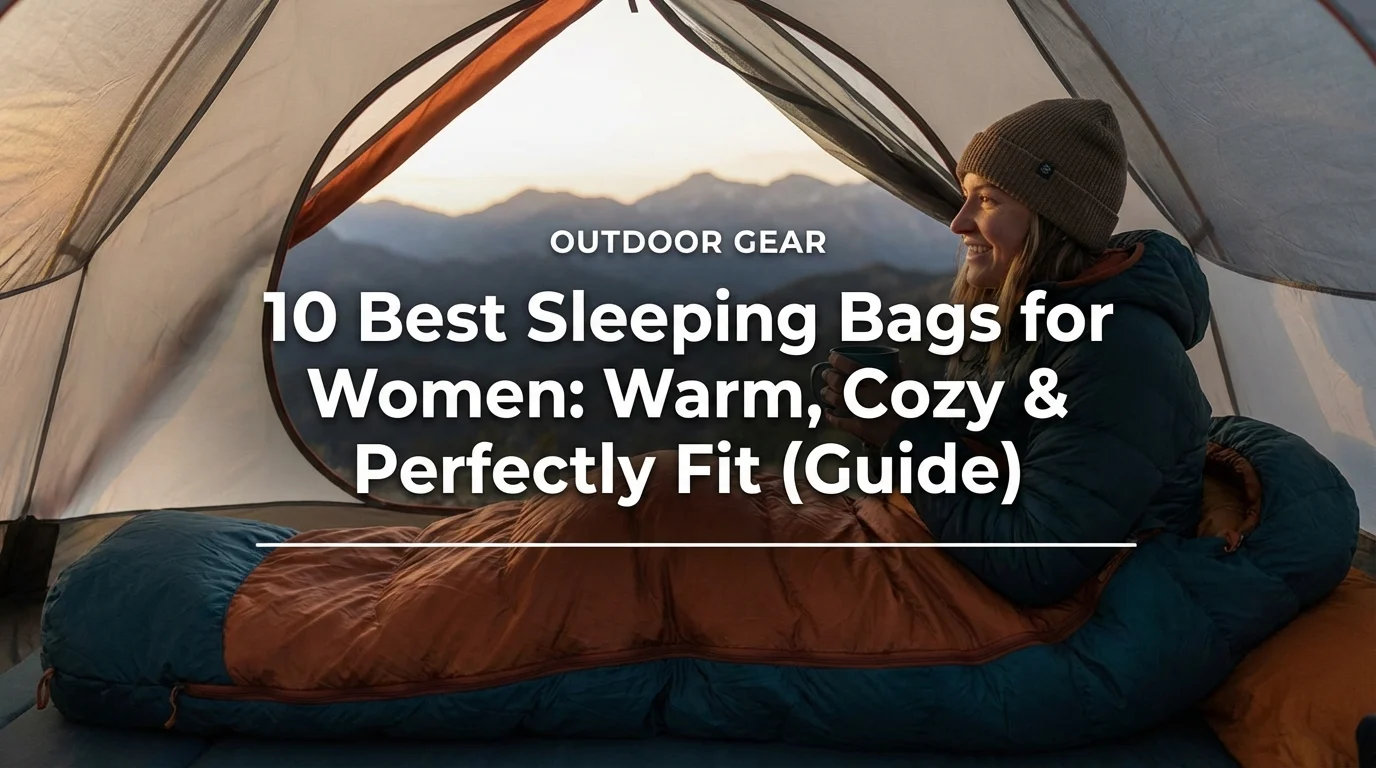 10 Best Sleeping Bags for Women: Warm, Cozy & Perfectly Fit (Guide)