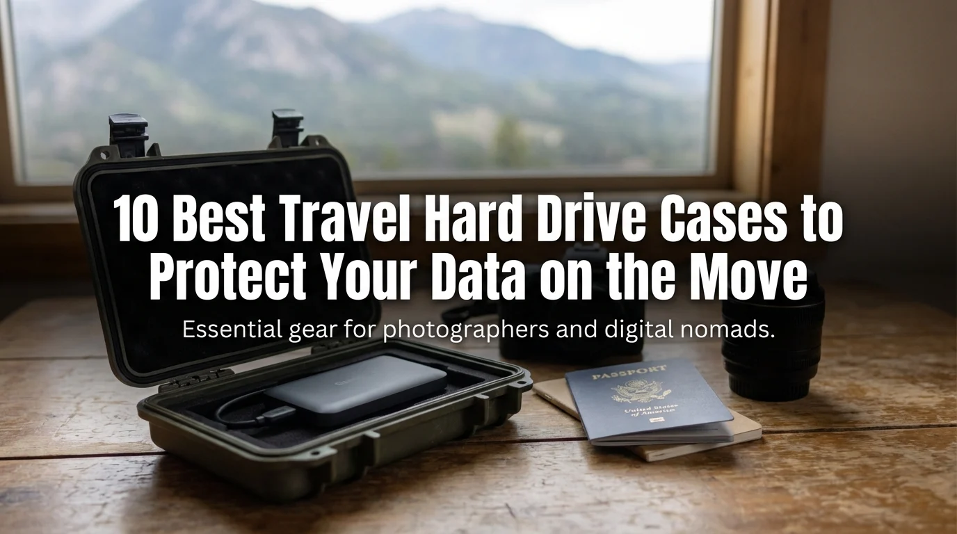 10 Best Travel Hard Drive Cases to Protect Your Data on the Move