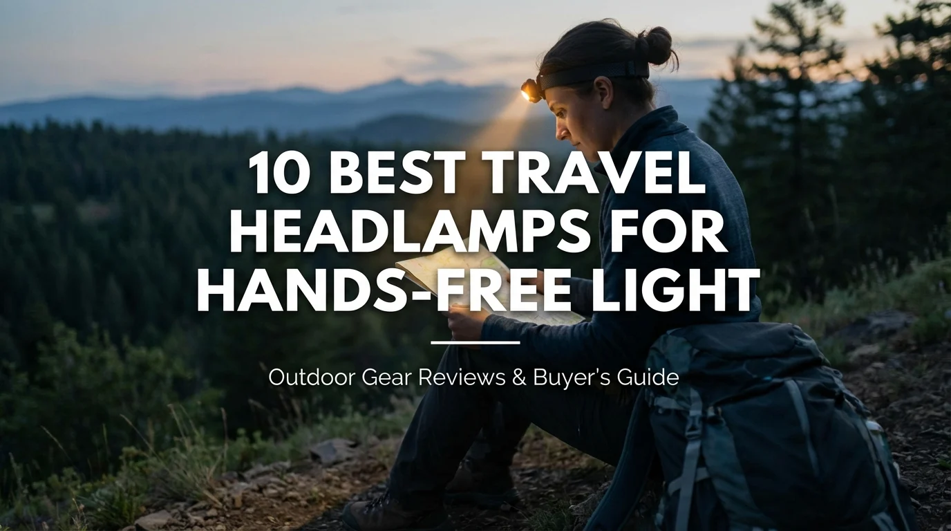 10 Best Travel Headlamps for Hands-Free Light