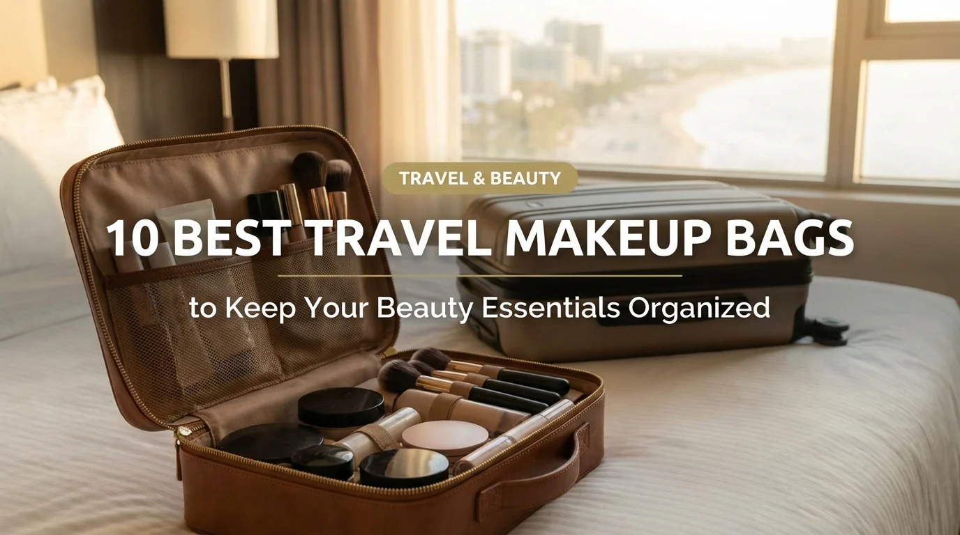 10 Best Travel Makeup Bags to Keep Your Beauty Essentials Organized
