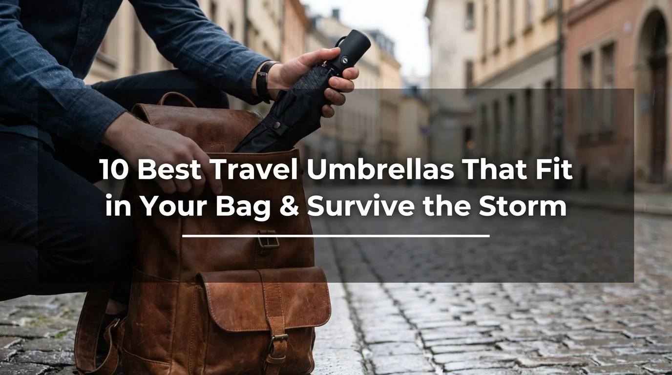 10 Best Travel Umbrellas That Fit in Your Bag & Survive the Storm