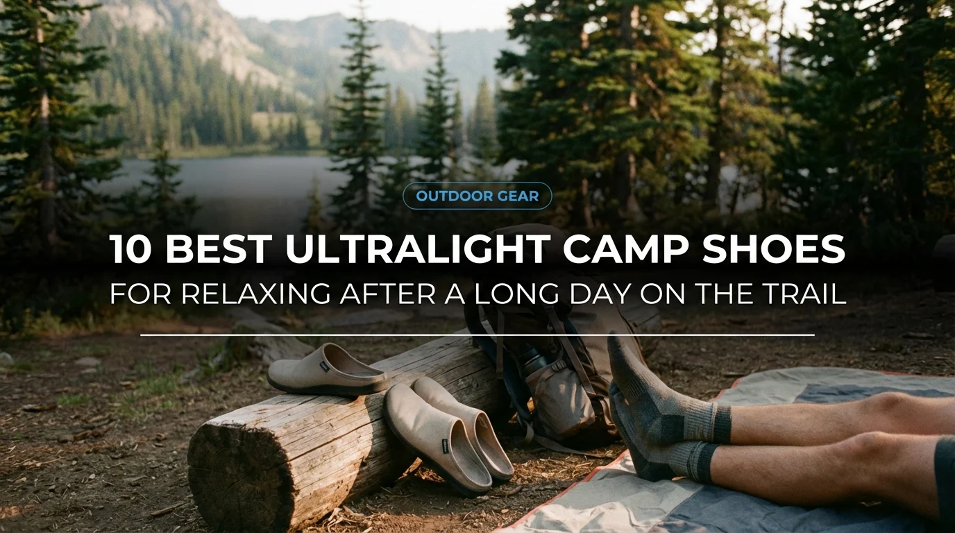 10 Best Ultralight Camp Shoes for Relaxing After a Long Day on the Trail