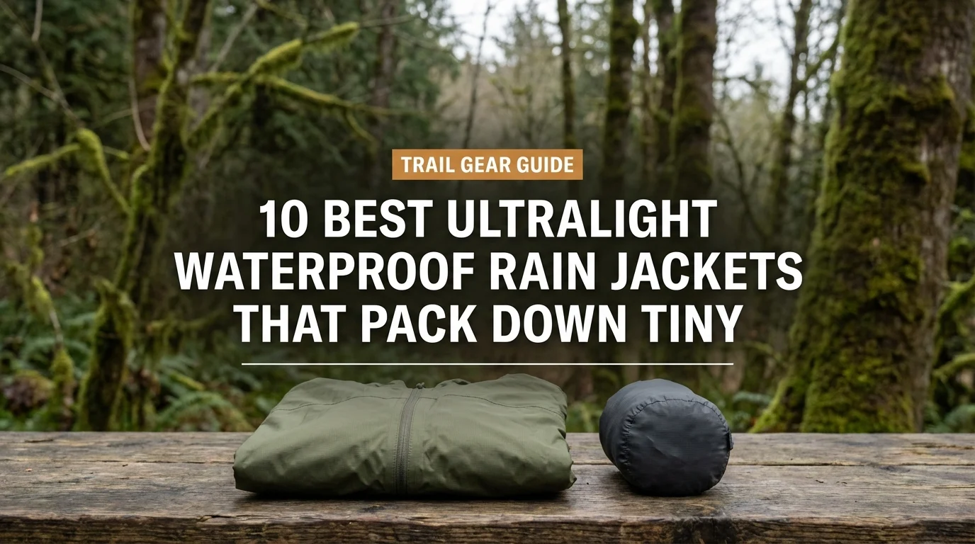 10 Best Ultralight Waterproof Rain Jackets That Pack Down Tiny: Trail Gear Guide