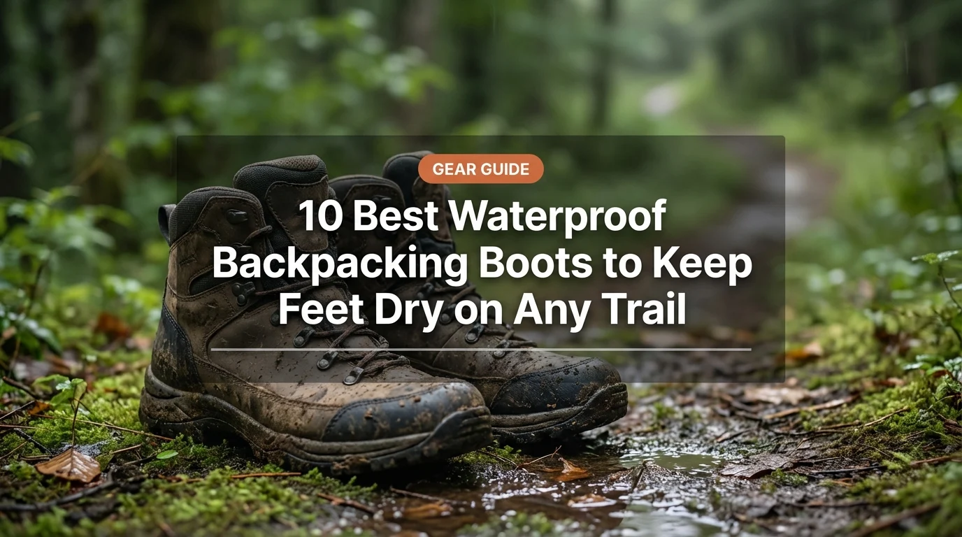10 Best Waterproof Backpacking Boots to Keep Your Feet Dry on Any Trail