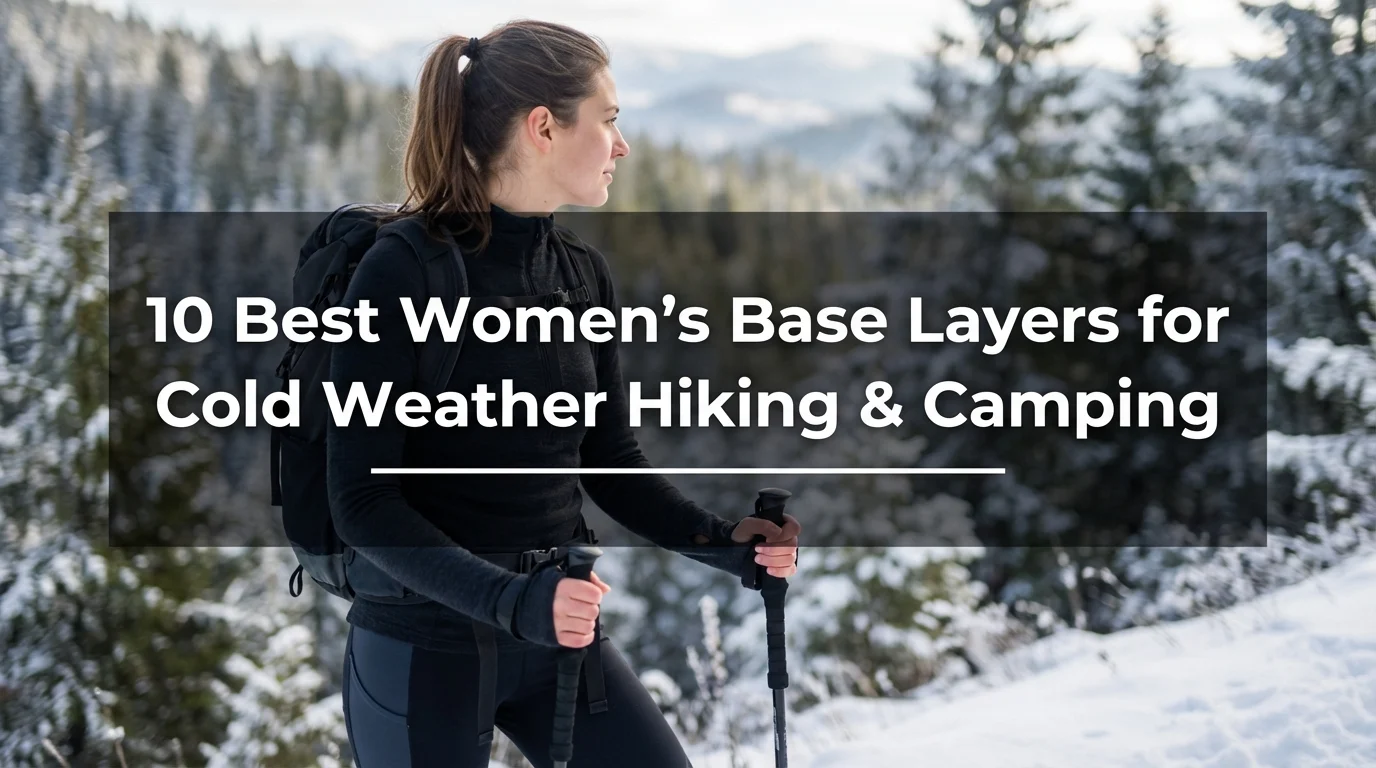 10 Best Women's Base Layers for Cold Weather Hiking & Camping