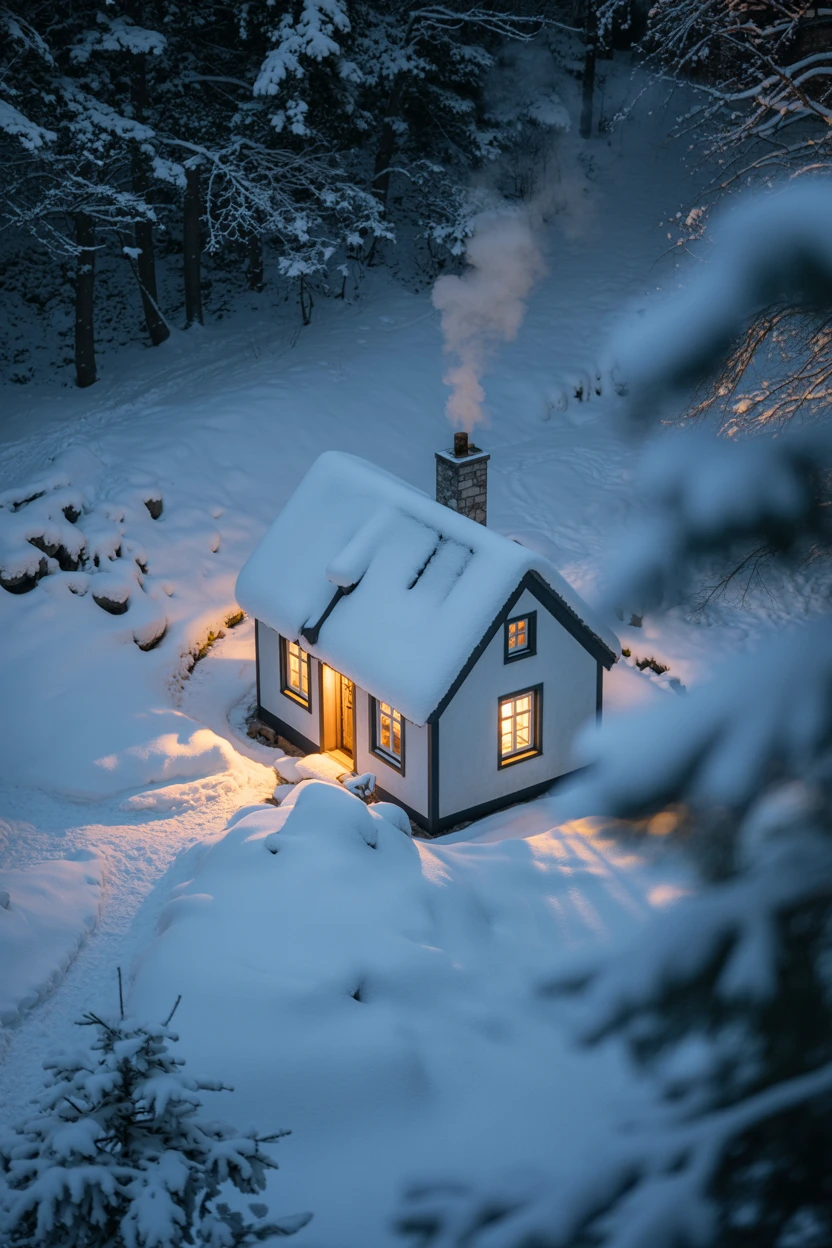 The Snowy Winter Retreat