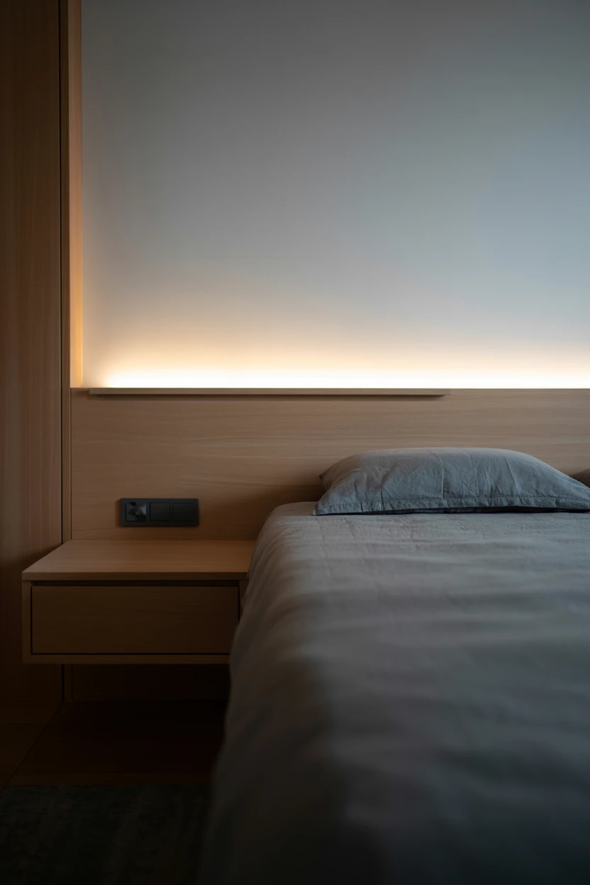 Utilize Integrated Bedside Lighting