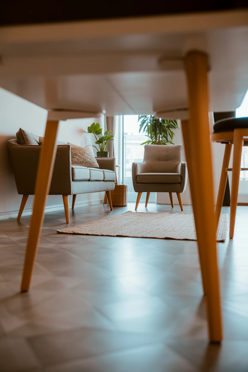 Leggy Furniture for an Airy Lift