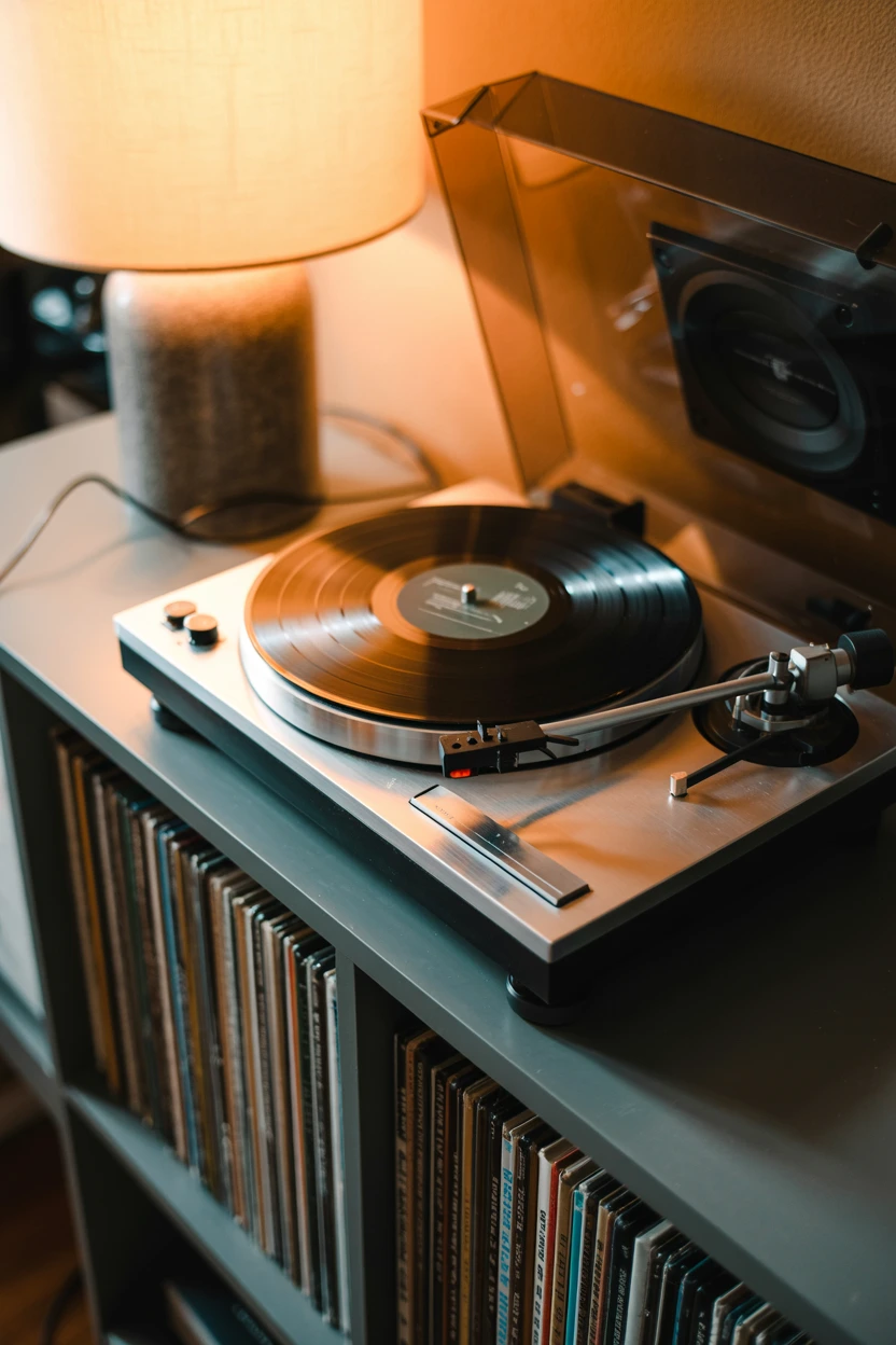 A Vintage Record Player