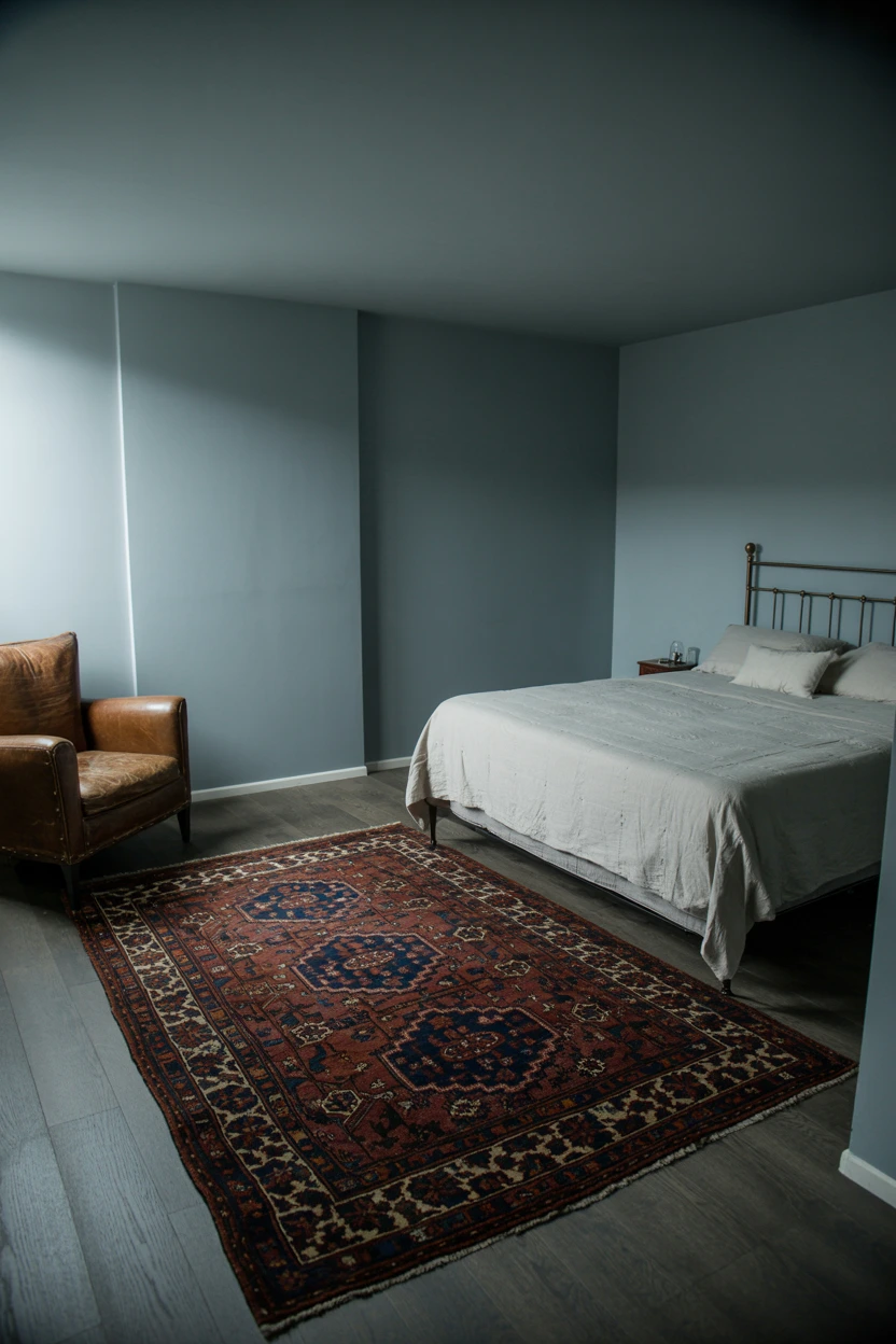 A Moody, Vintage-Inspired Area Rug