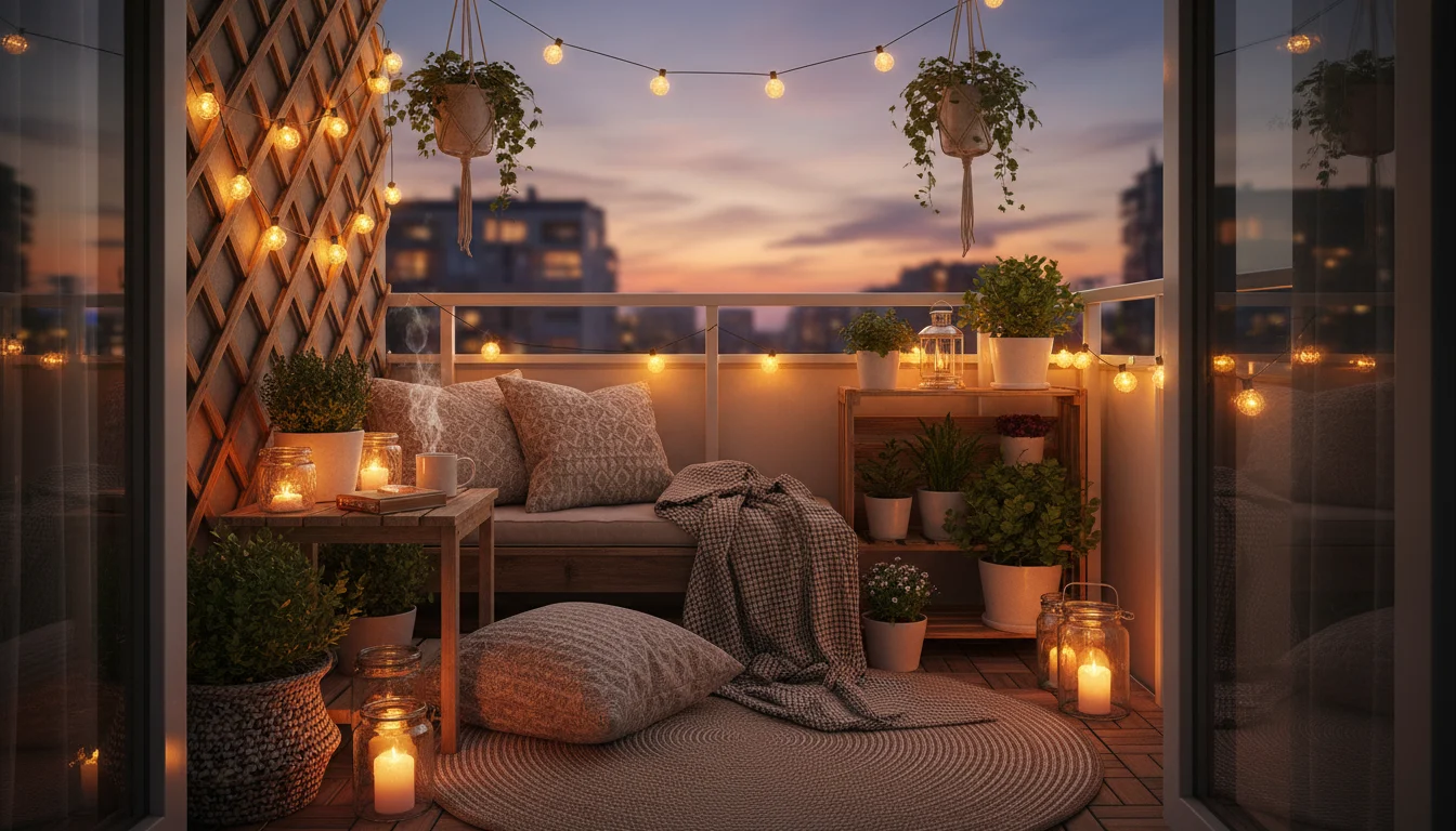 21 Inspiring Cozy Apartment Balcony Ideas