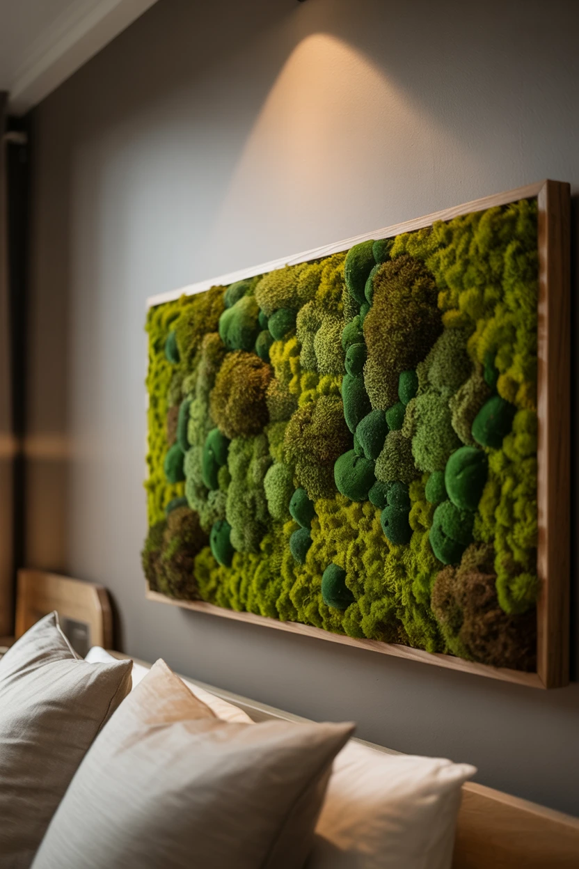Moss Wall Art Panel