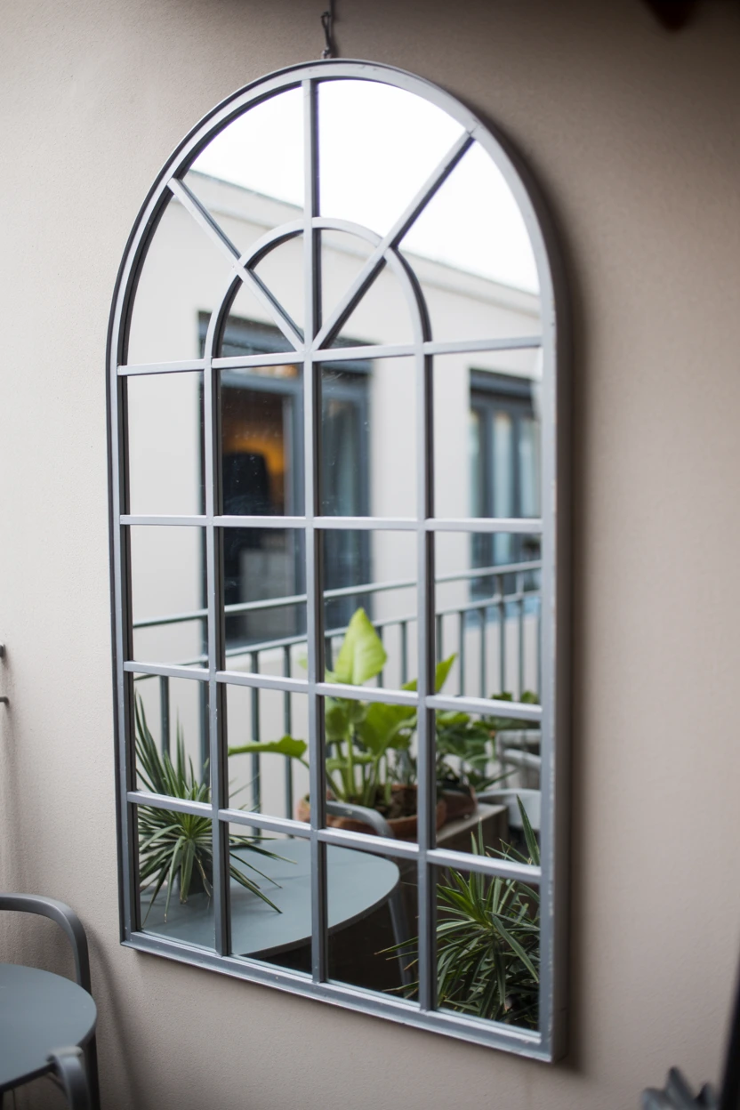 Hang a Mirror to Create an Illusion of Space