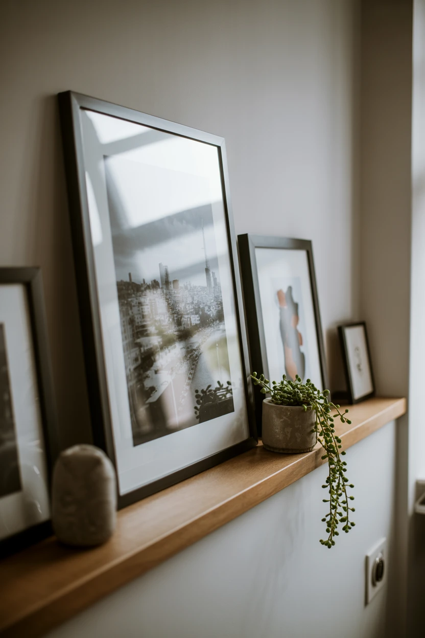 Leaning Black and White Photography