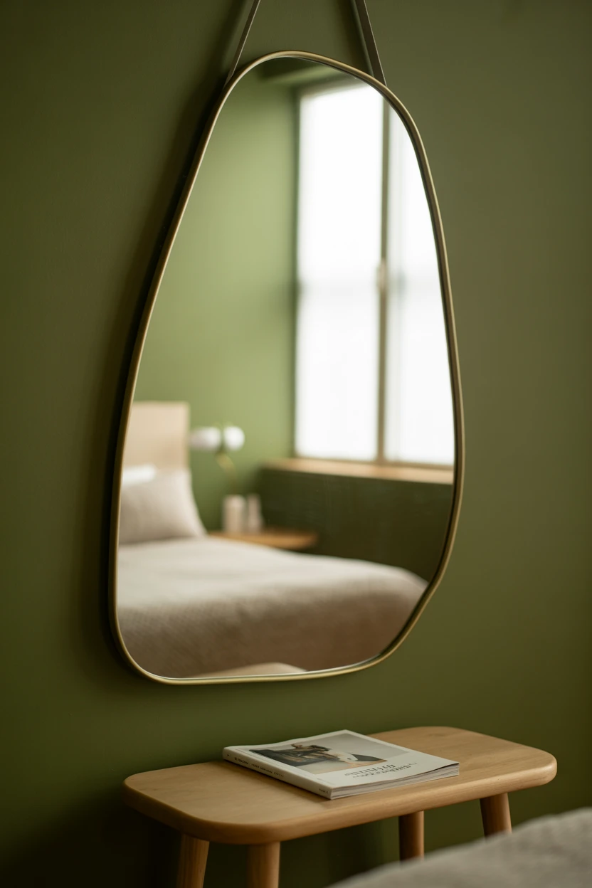 Use an Organic-Shaped Mirror