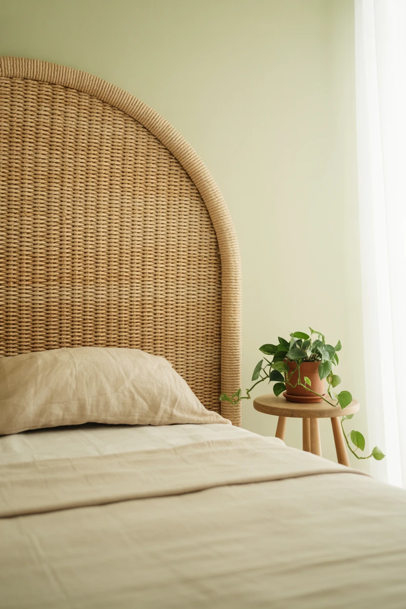 Choose a Woven Rattan Headboard