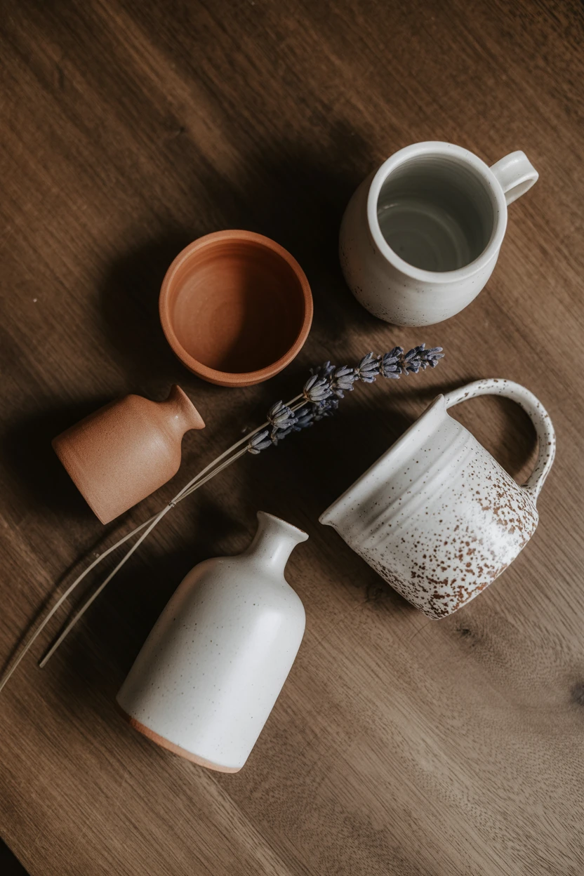 Decorate with Clay and Ceramic Pottery