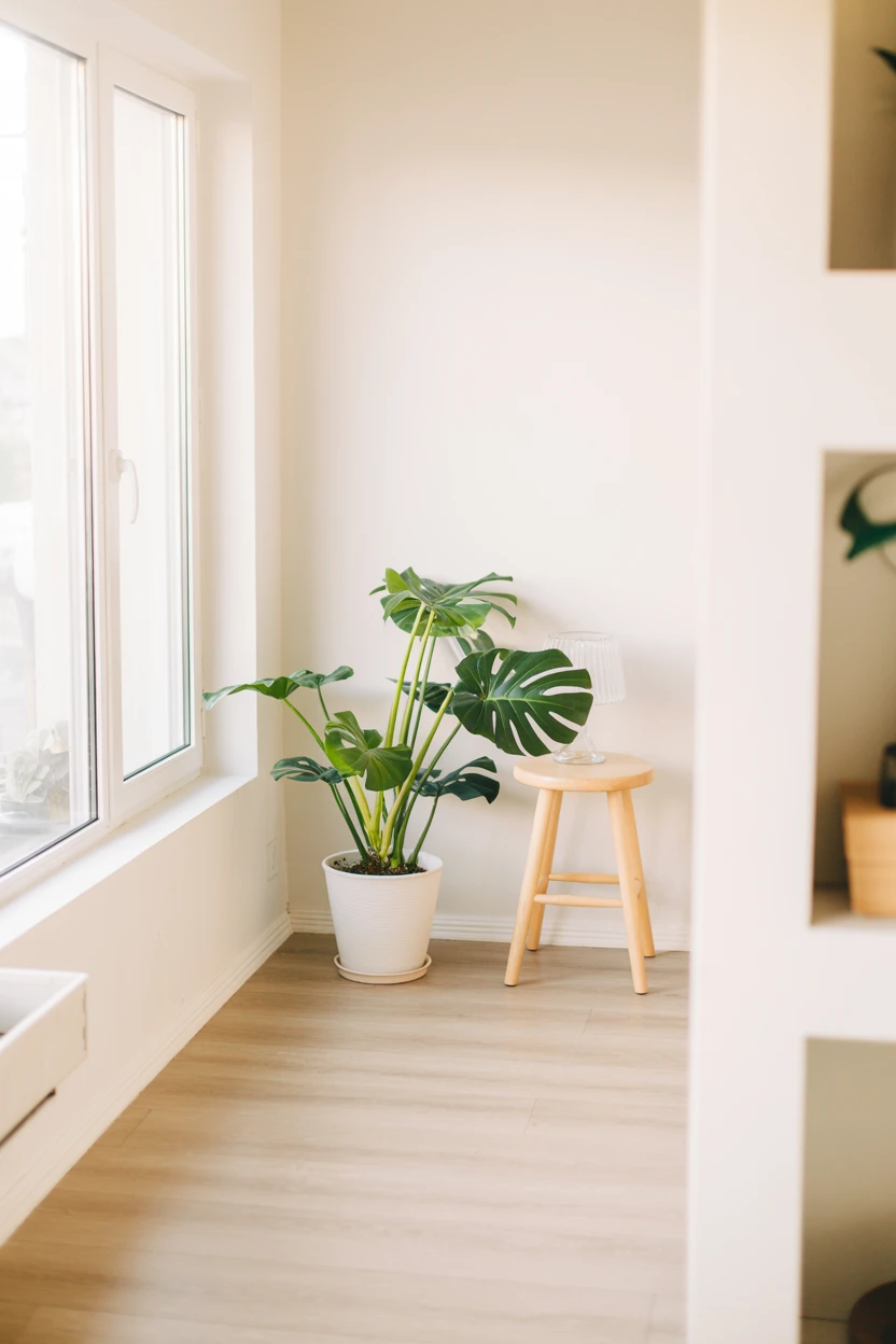 Incorporate Potted Green Plants