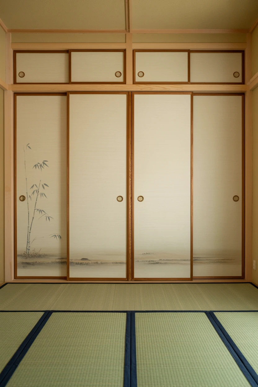 Opt for Sliding Doors (Fusuma)
