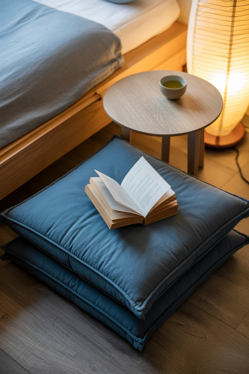 Add Low Seating with Floor Cushions