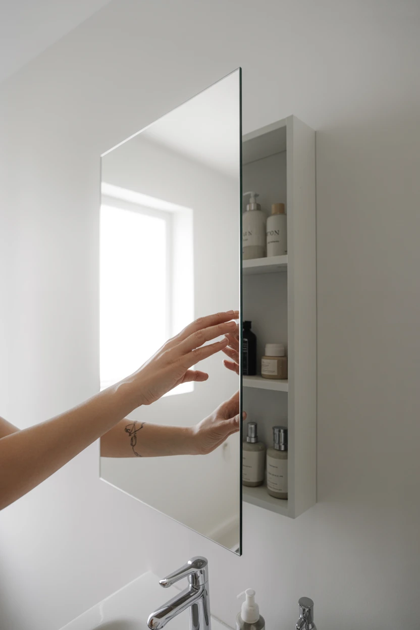 Hidden Medicine Cabinet Storage