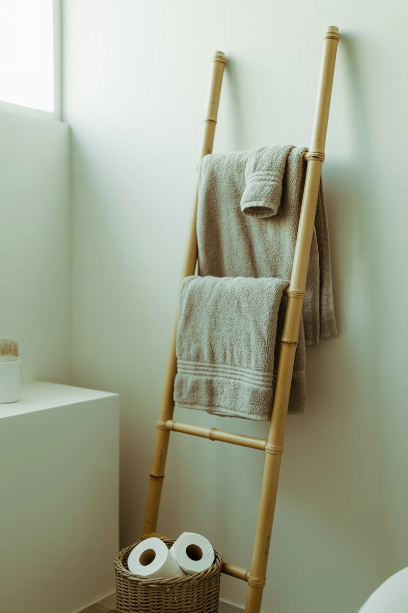 Minimalist Ladder Towel Holder