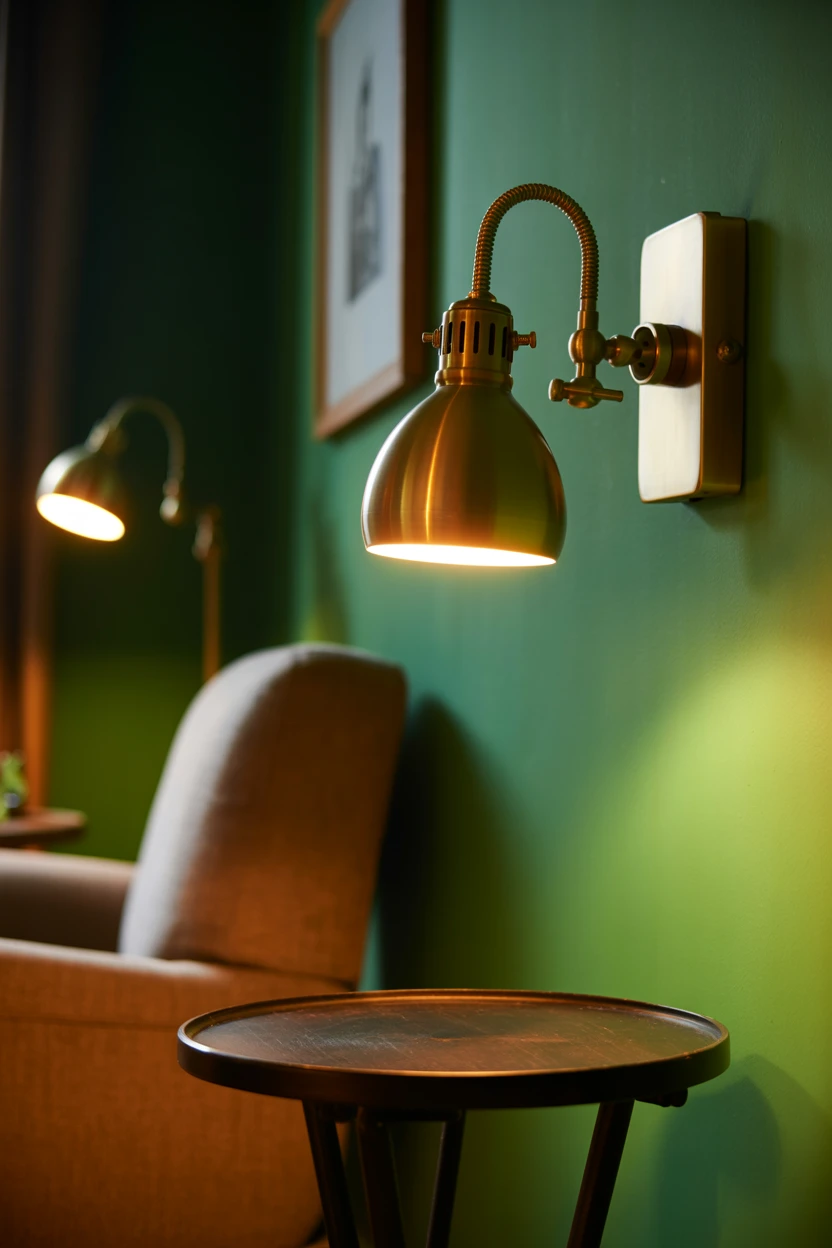 Add Character with Wall Sconces