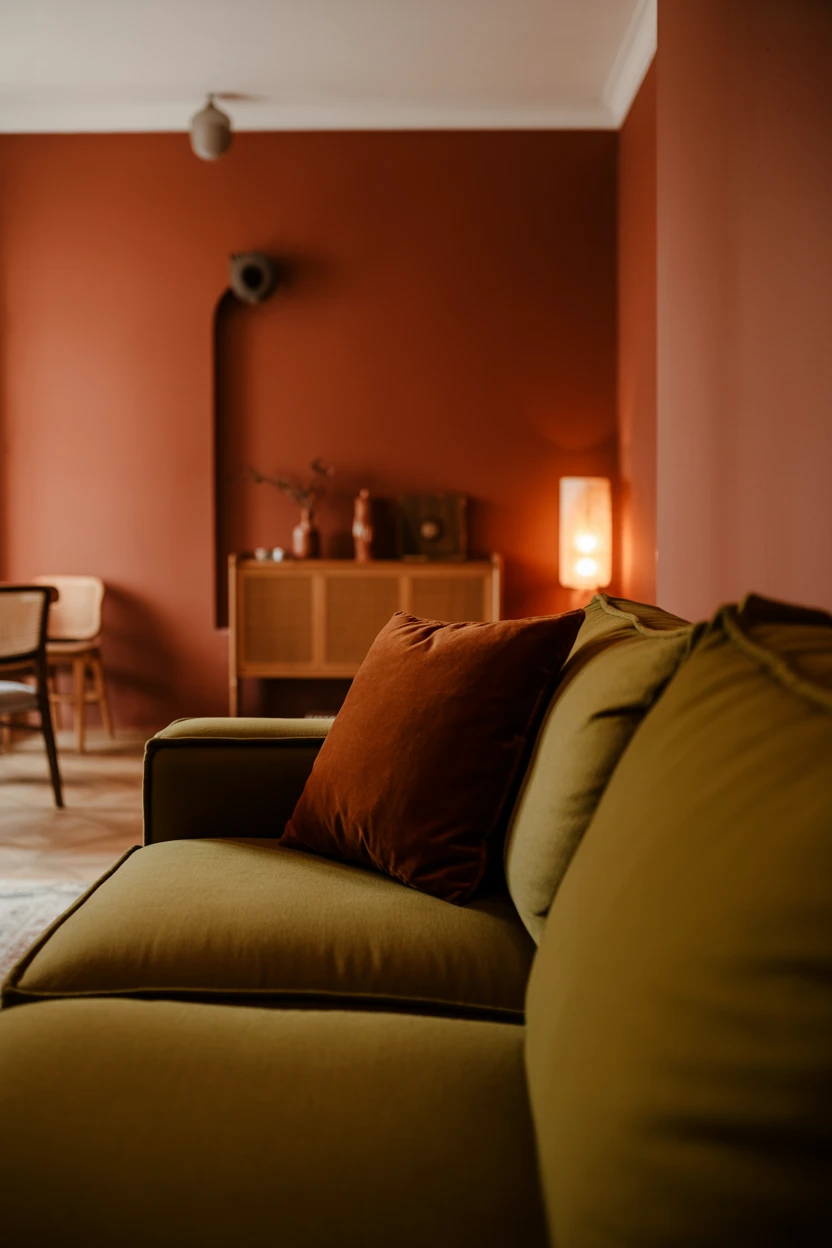 Paint with Warm, Earthy Tones