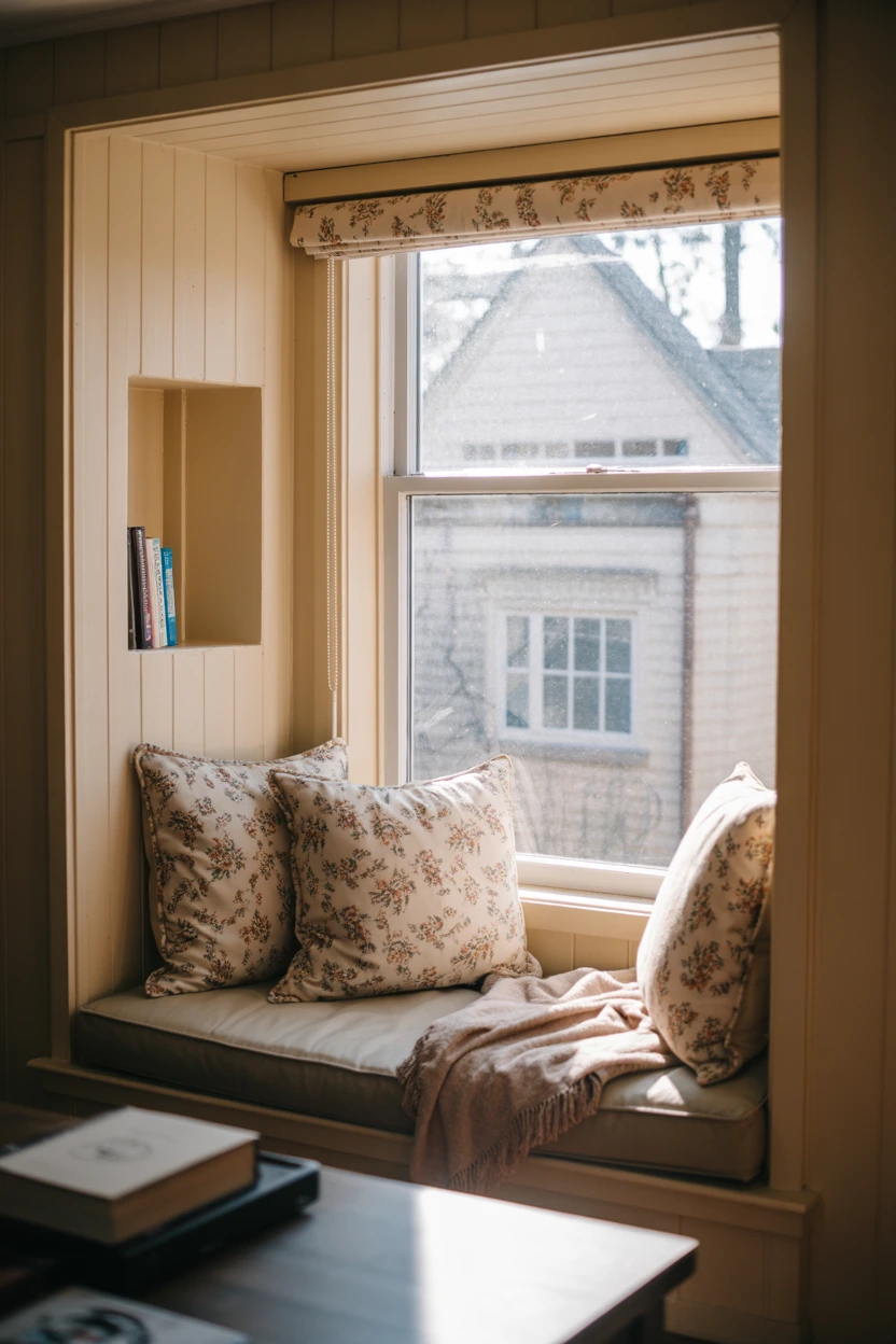 Create a Cozy Window Seat Nook