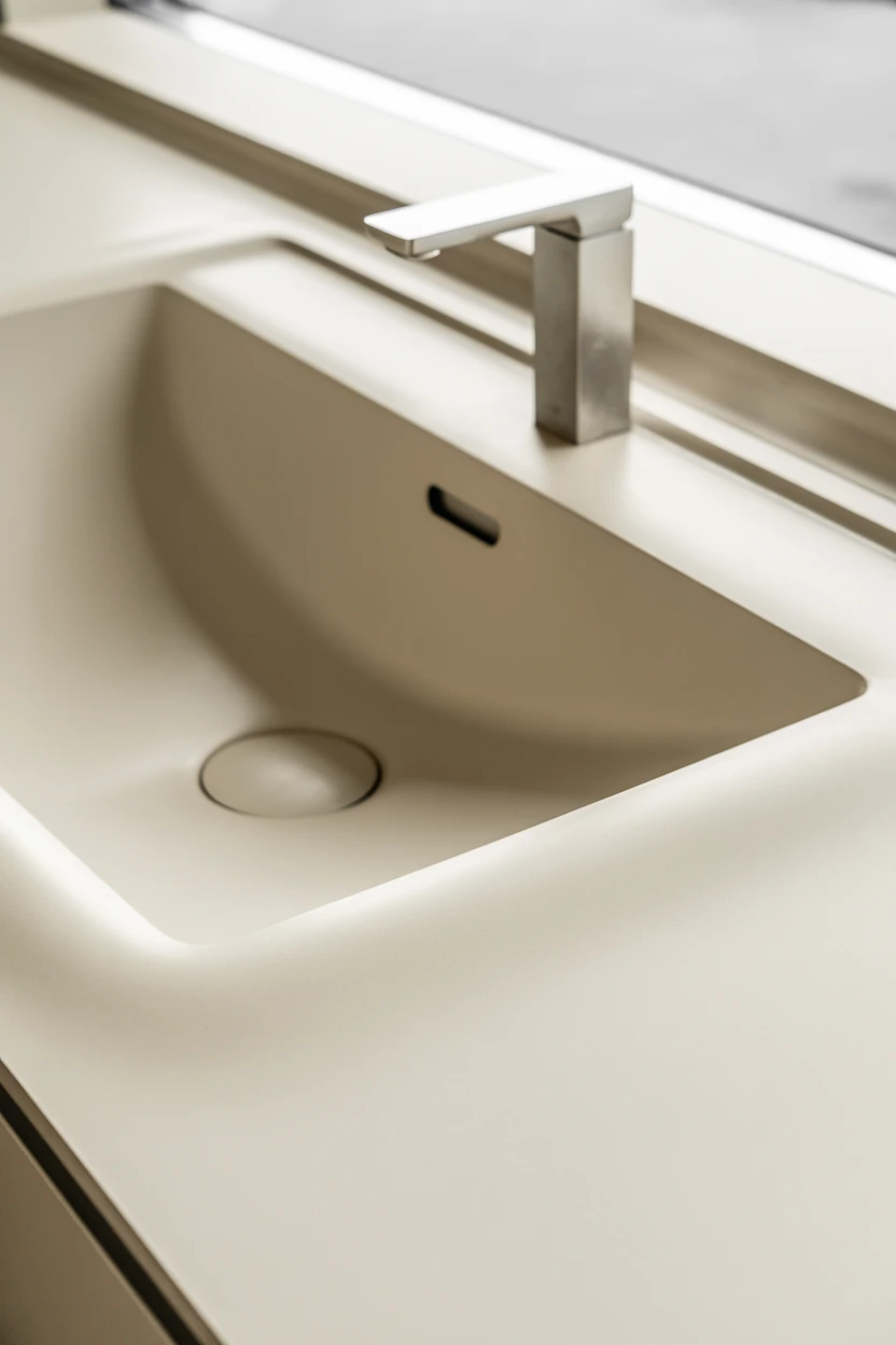 Integrated Sink and Countertop