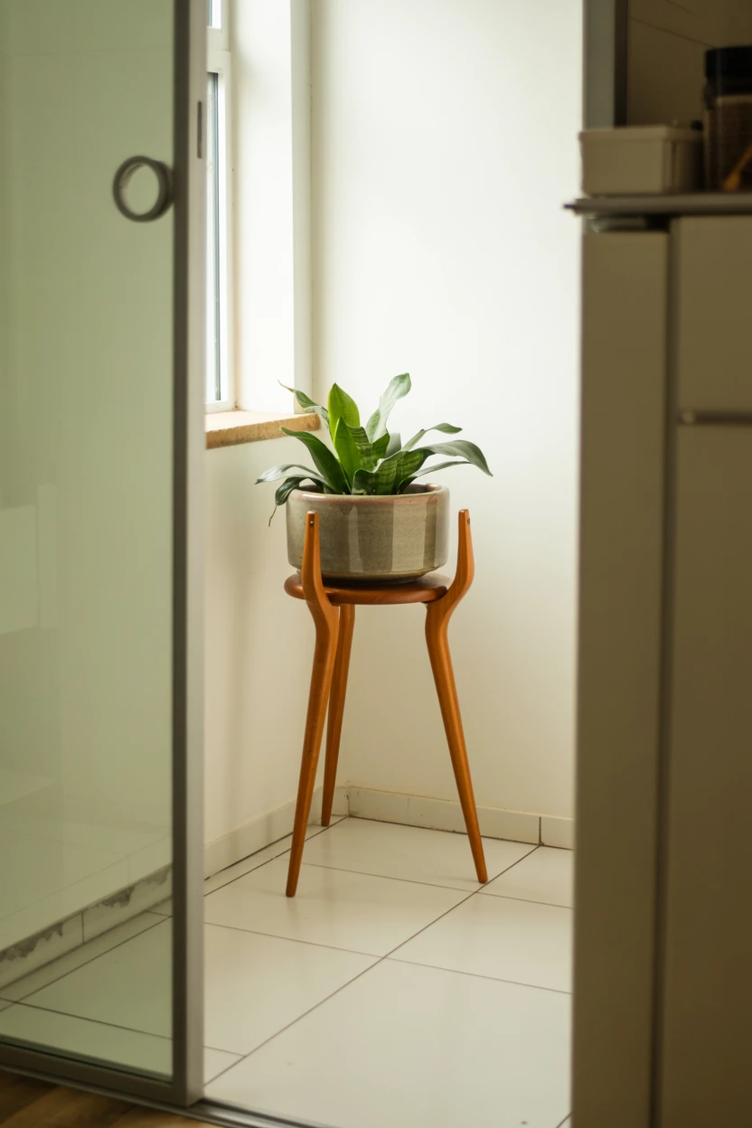 Tapered Leg Plant Stand