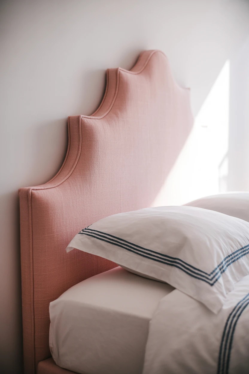 A Scalloped Edge Headboard