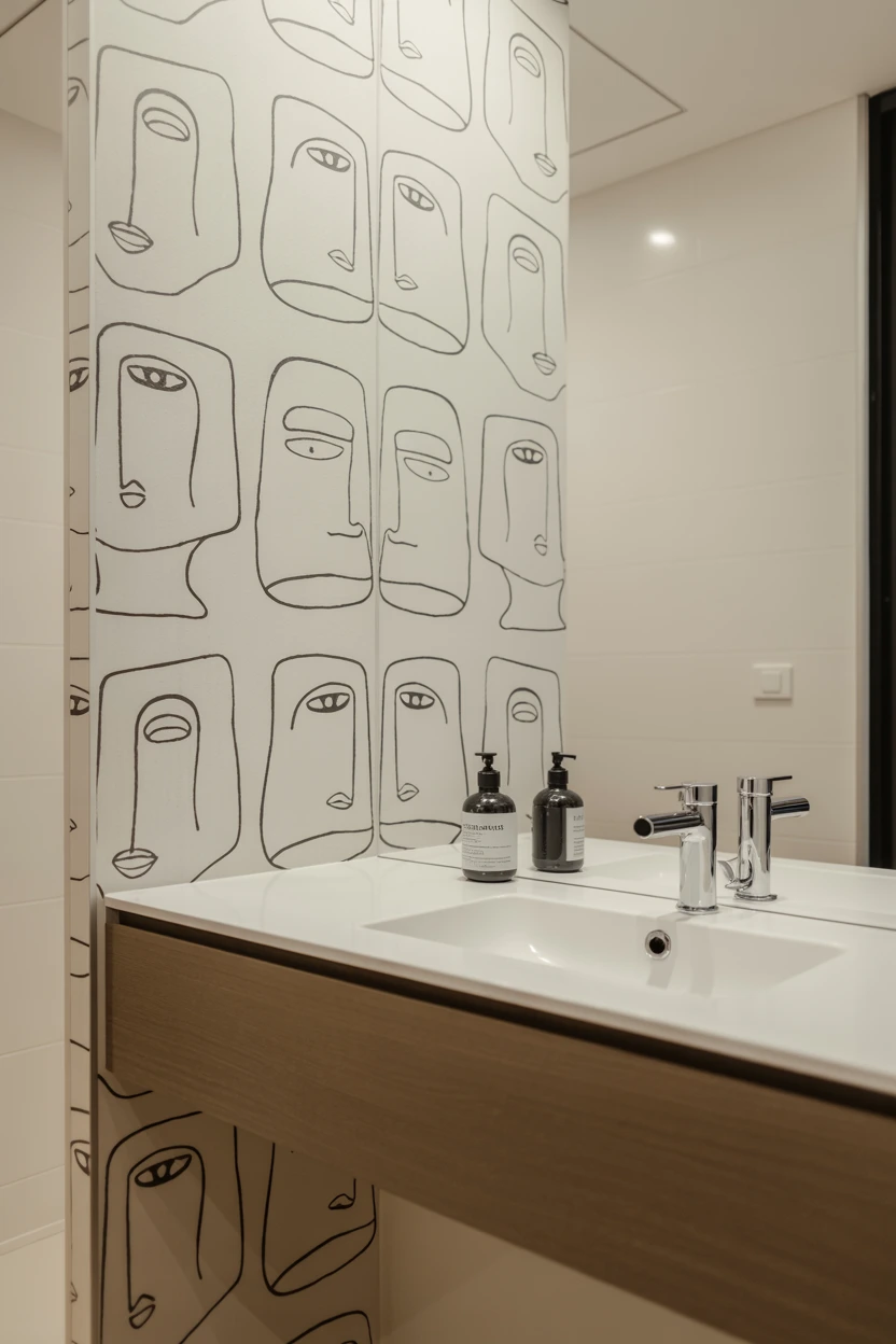 Modern Minimalist Line Art