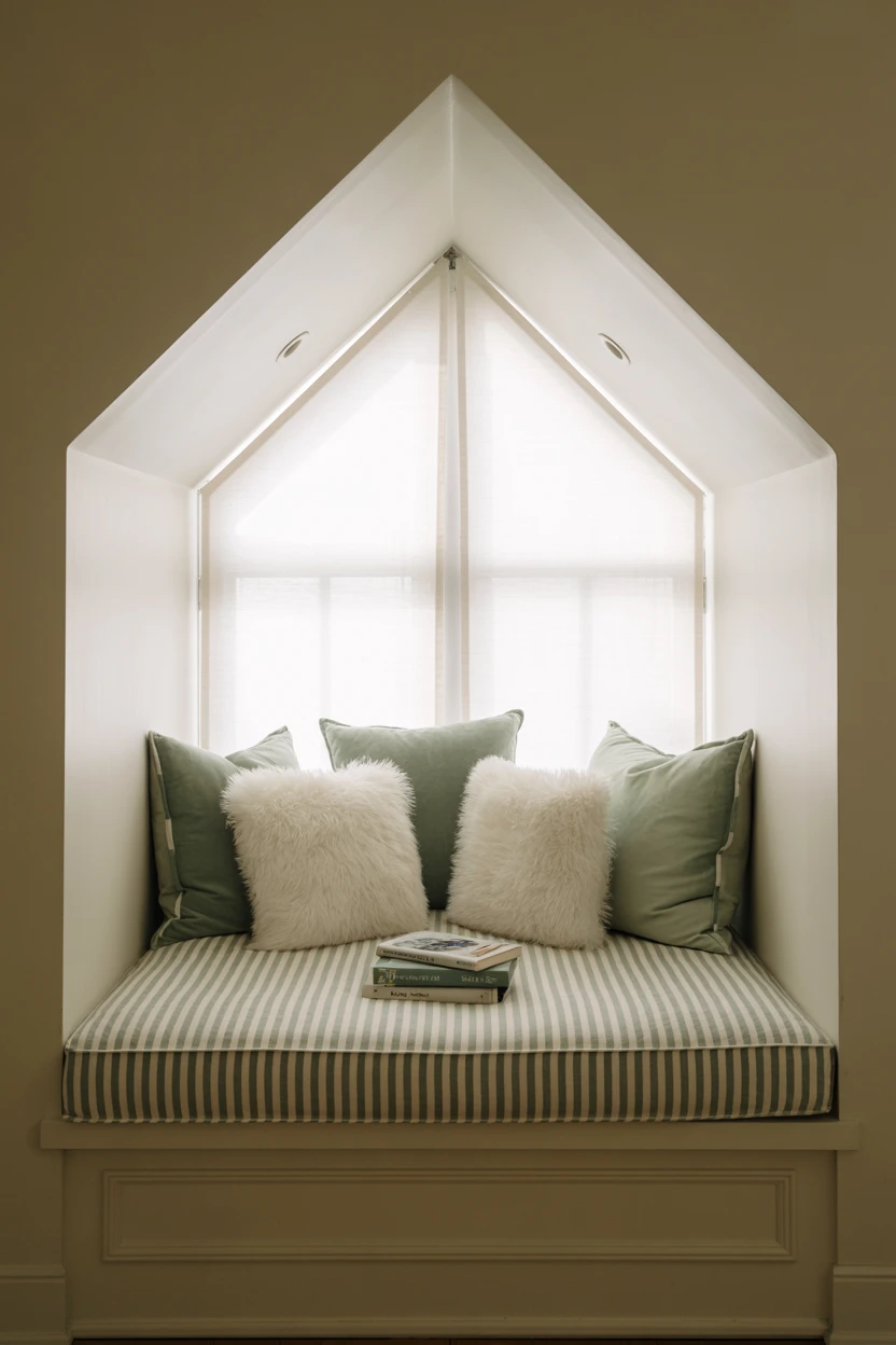 A Charming Window Seat Nook