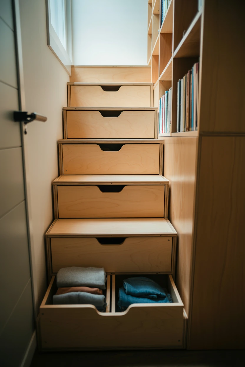 The Ultra-Functional Storage Staircase