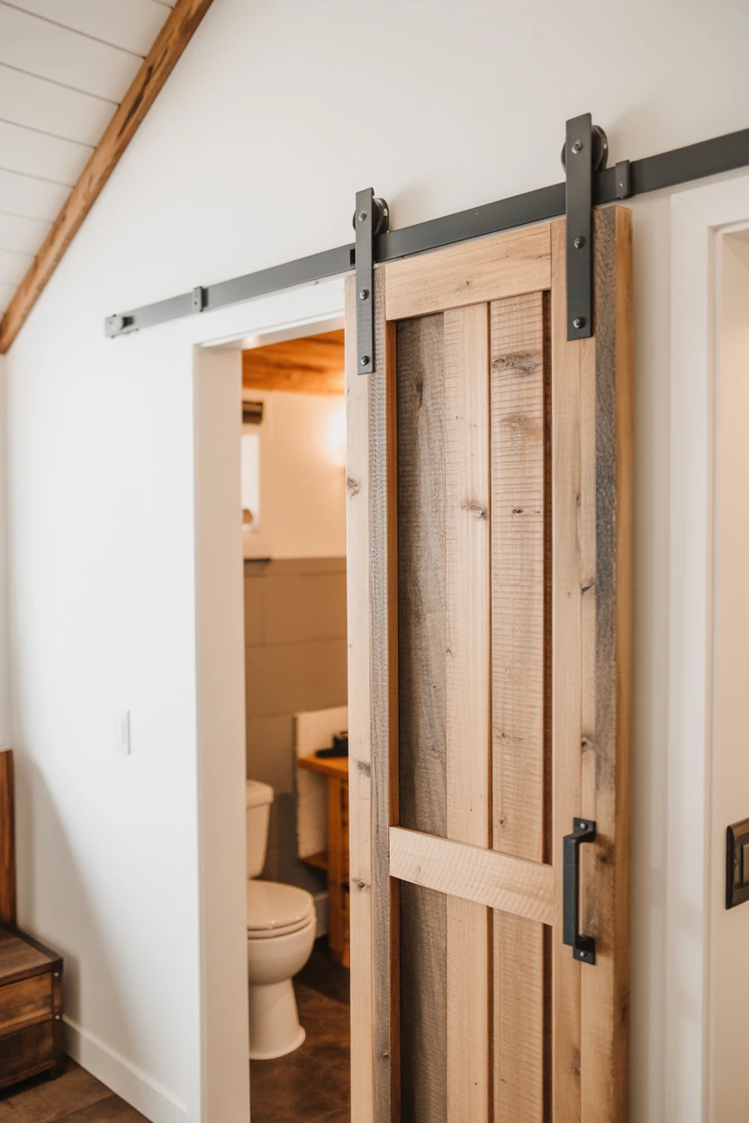 The Sliding Barn Door Divider