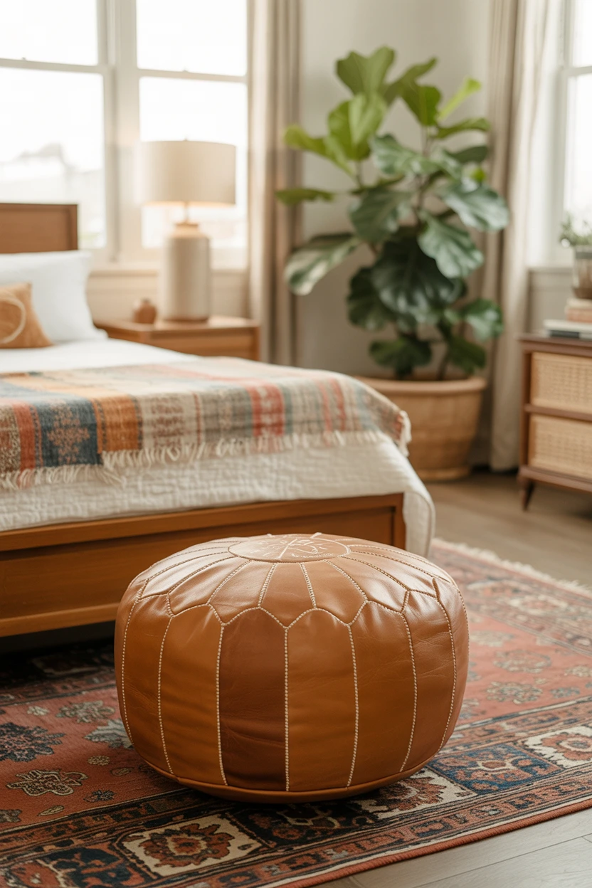 The Versatile Moroccan Pouf