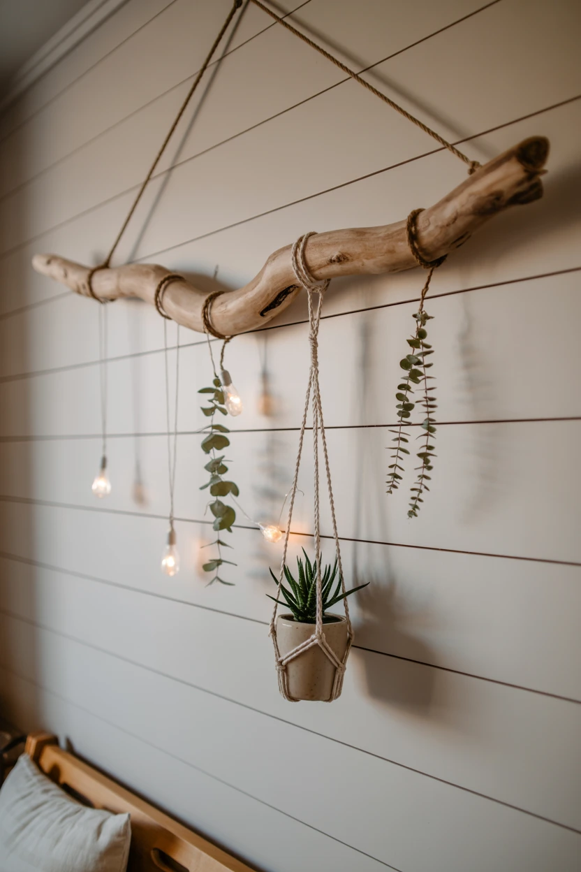 A DIY Branch for Hanging Decor