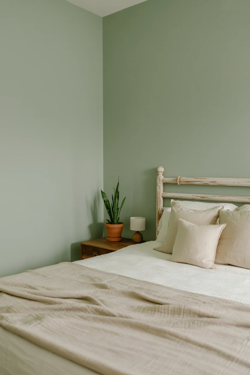Sage Green as a Calming Wall Color