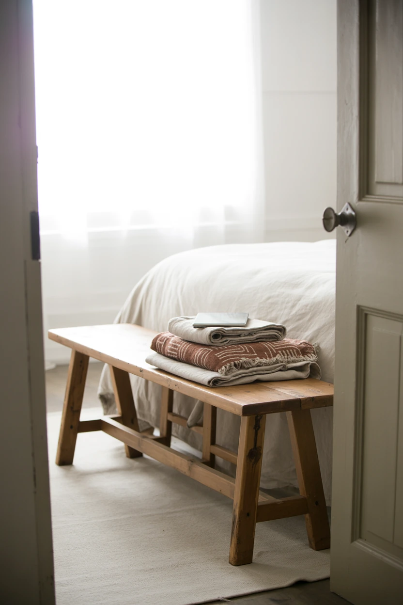 Bench at the Foot of the Bed