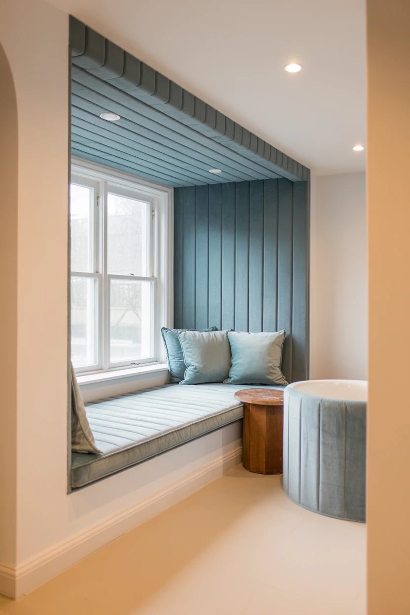 An Integrated Seating Nook