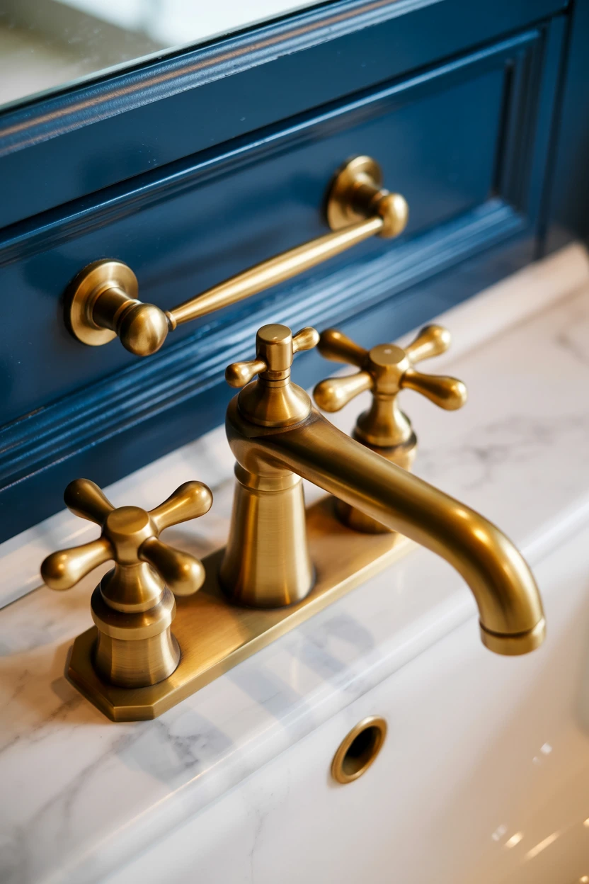 The Warmth of Unlacquered Brass Hardware