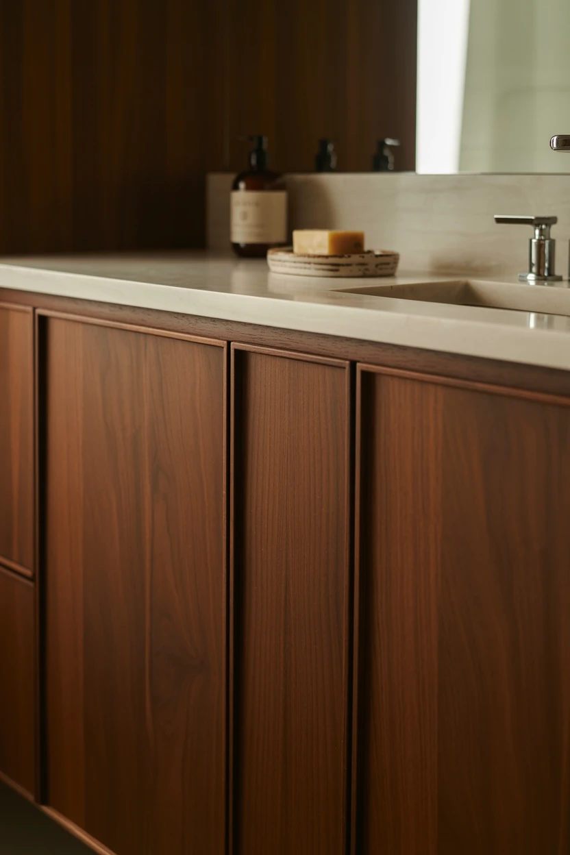 Bespoke Walnut Cabinetry