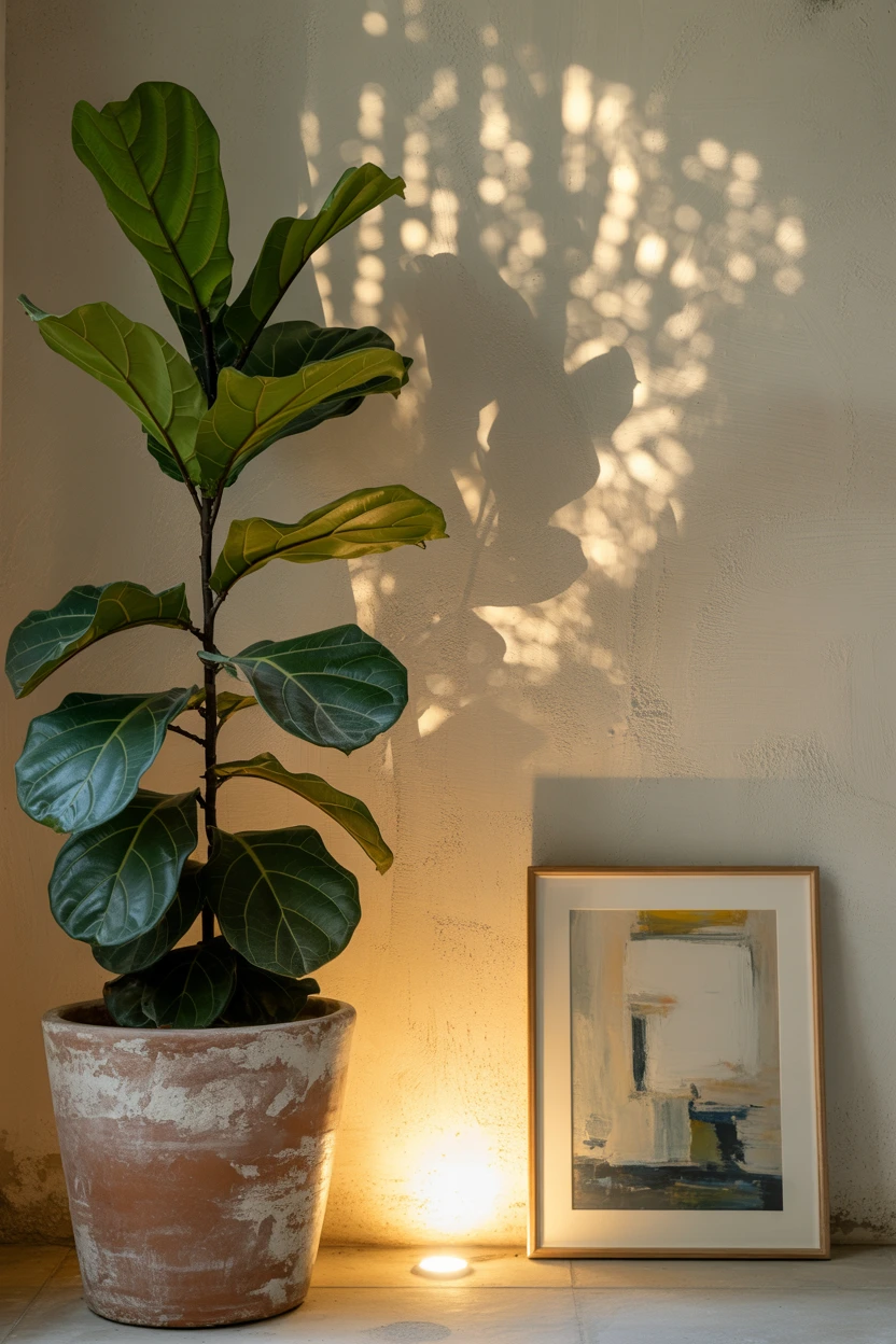 Uplighting for Plants and Art