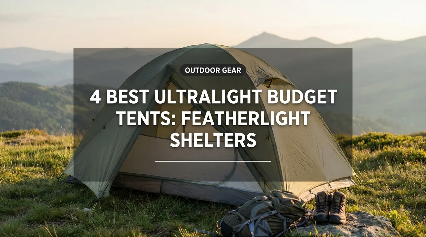4 Best Ultralight Budget Tents: Featherlight Shelters