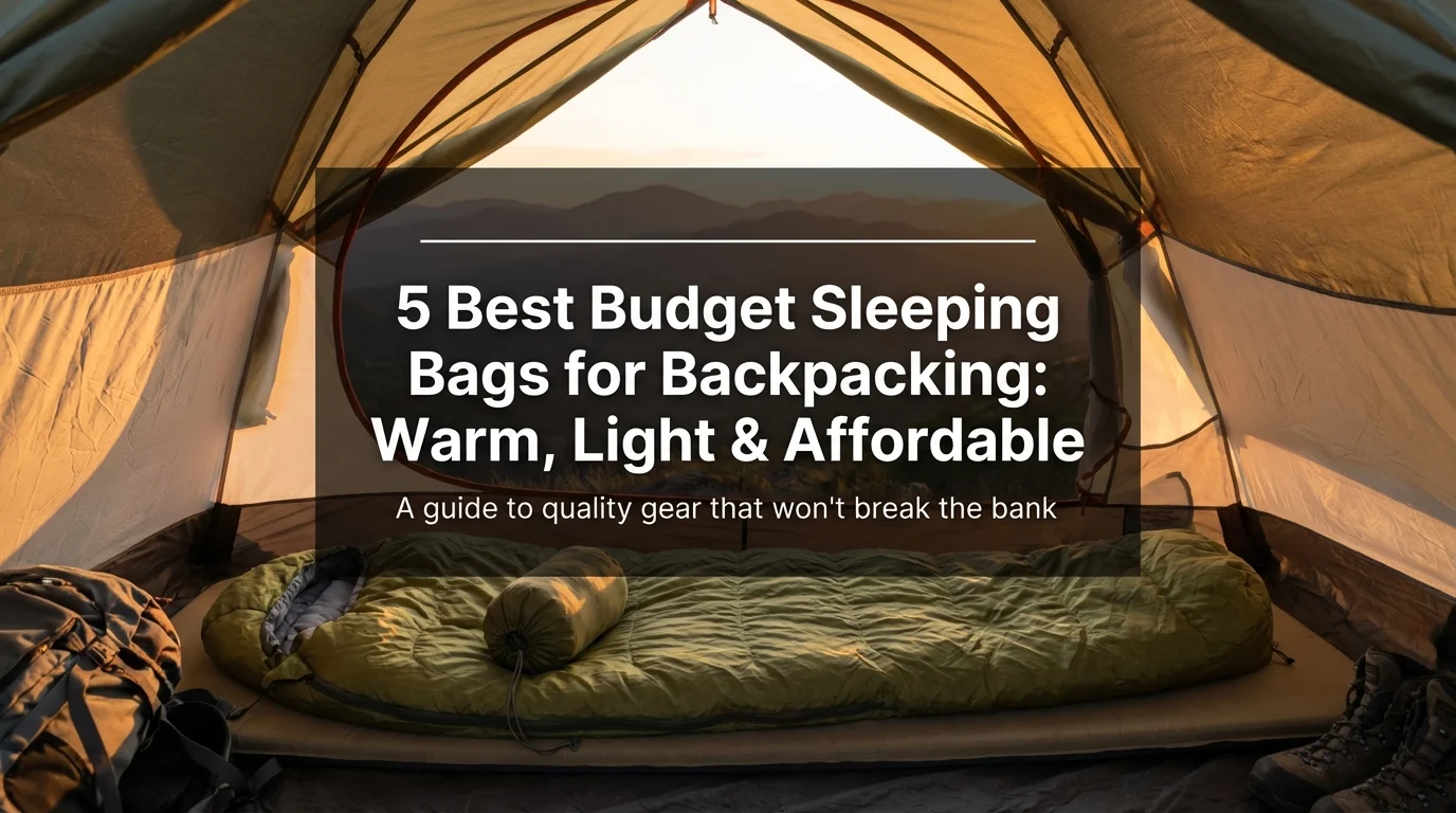 5 Best Budget Sleeping Bags for Backpacking: Warm, Light & Affordable