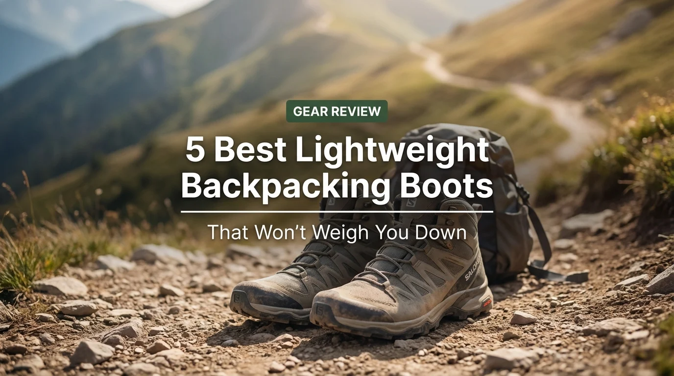 5 Best Lightweight Backpacking Boots That Won't Weigh You Down